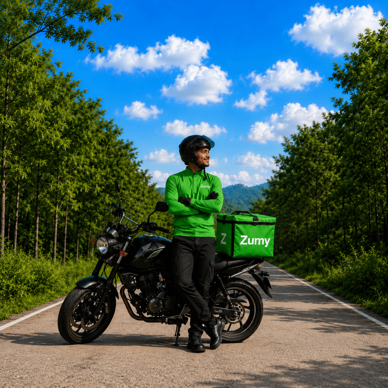Zumy delivery runner